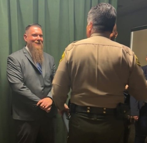 Agent II Gilbraith with the Los Angeles County sheriff.