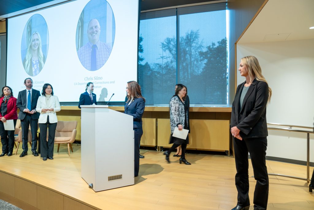 Samantha Kissane at the graduation.