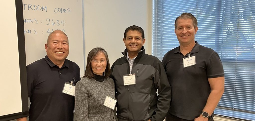 Four LAC Dentists standing together