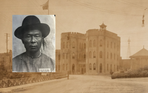 Ah Sing, 15804, at San Quentin in late 1890s.
