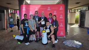 San Quentin Warden Chance Andes during the SQRC Special Olympics Torch Run Kick Off.