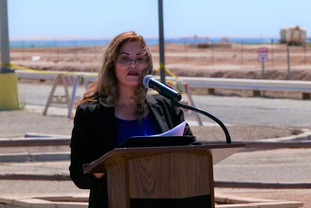 A guest speaker at Calipatria State Prison.