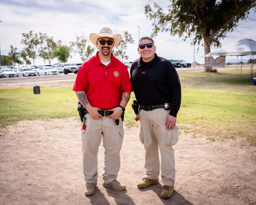 Sergeant and a lieutenant at Centinela State Prison.