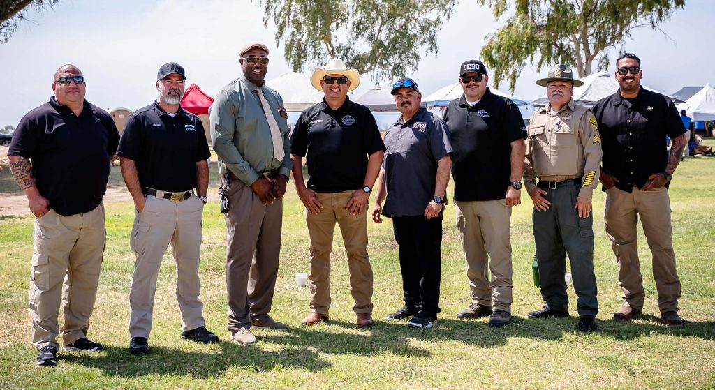 Group photo of staff and executives from the unions at the Centinela State Prison Junior Academy in April 2026.