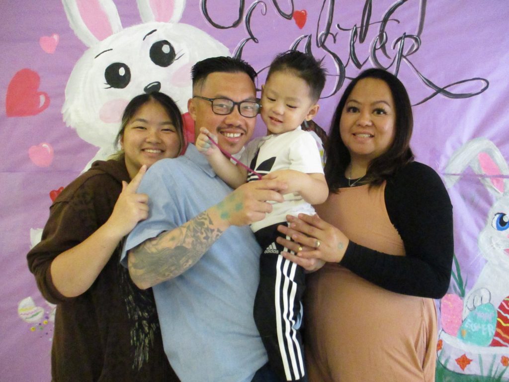 A family Easter photo at CMF in Vacaville.