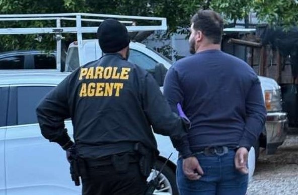 An arrest made during compliance sweeps.