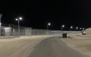Energy efficient lights installed at Wasco State Prison-Reception Center (WSP-RC).