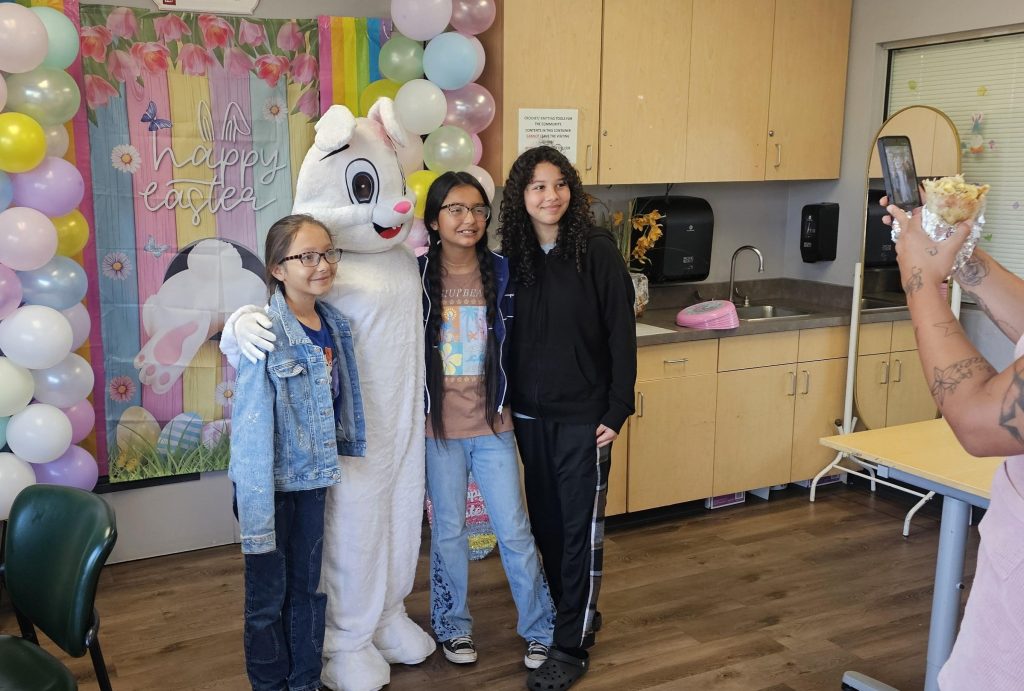 Easter bunny photos at FCRP-Sacramento.