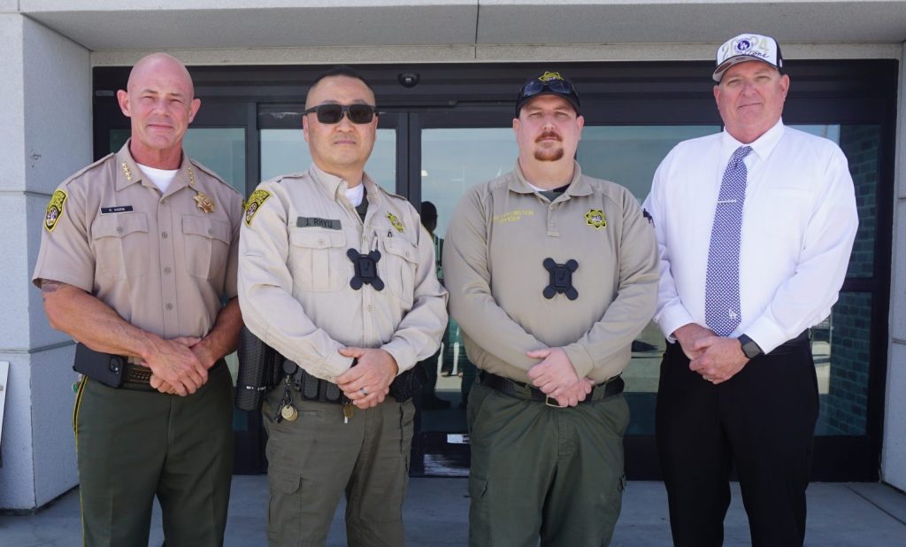 Warden, chief deputy warden and two officers at KVSP.