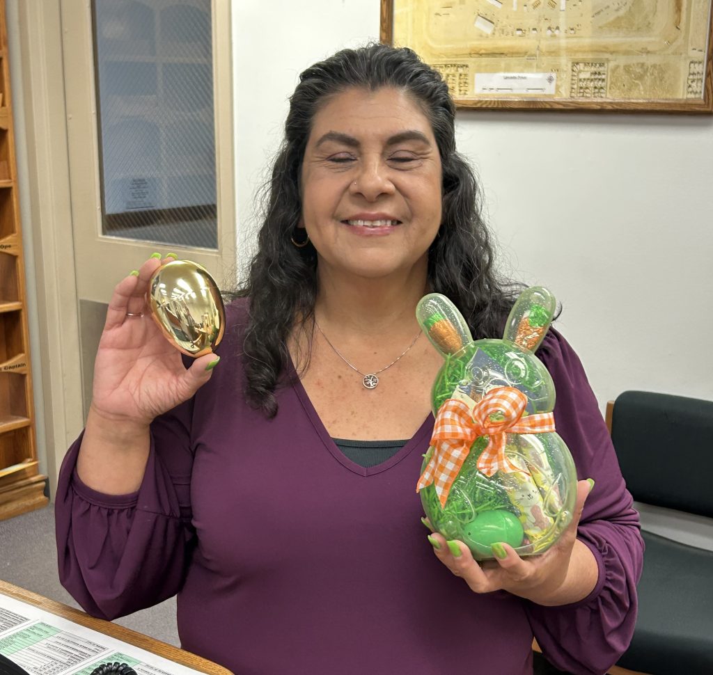 Golden egg and a prize at LAC.