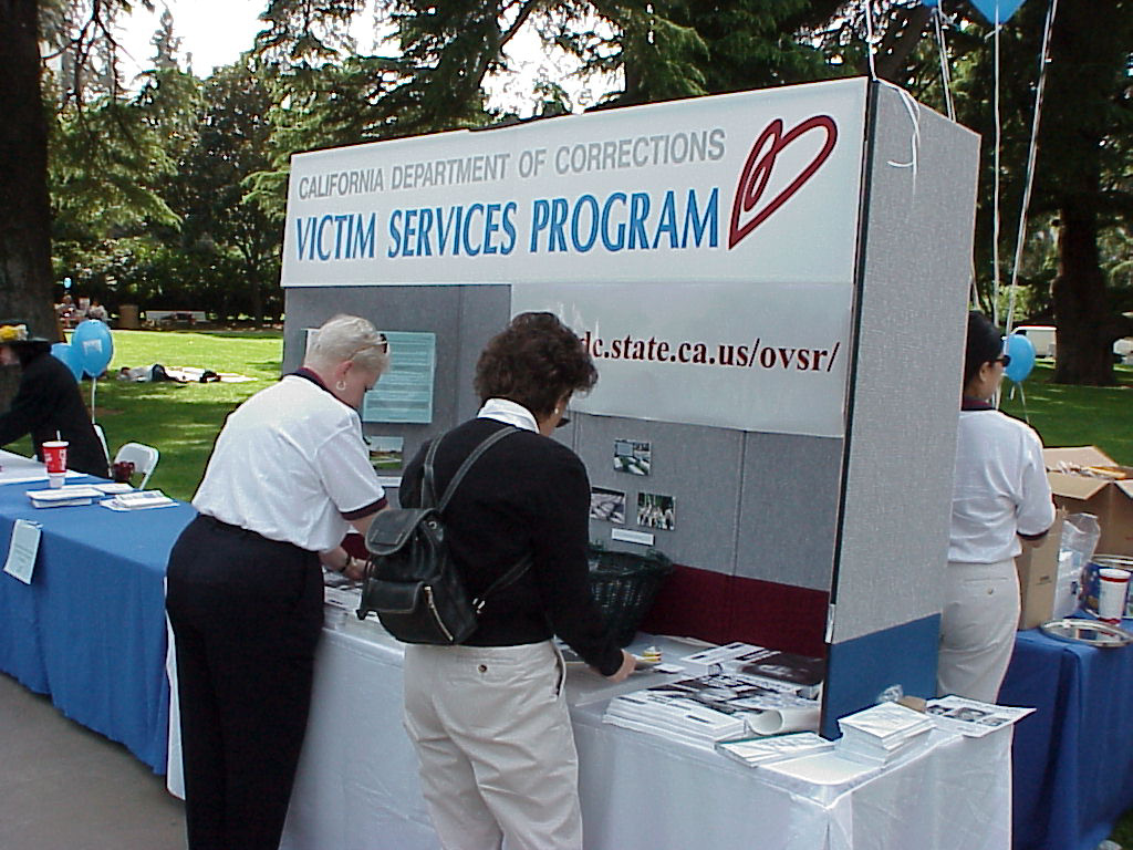 OVSRS during National Crime Victim Rights Week in 2000.