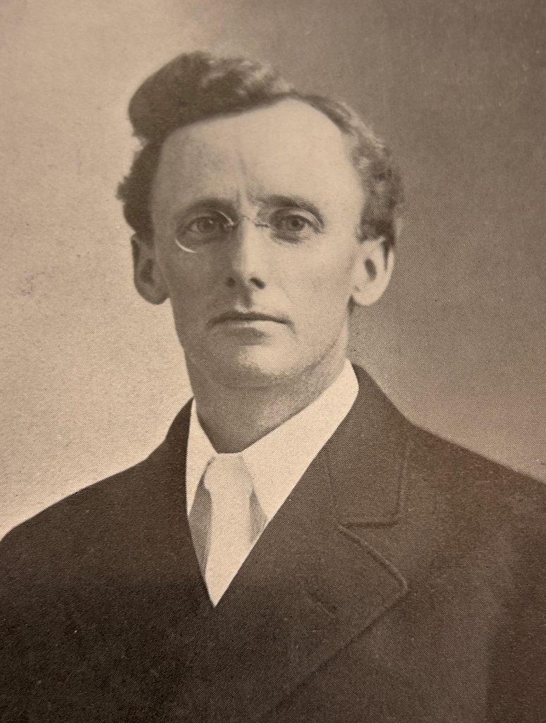 San Quentin Chaplain WH Lloyd circa 1910.