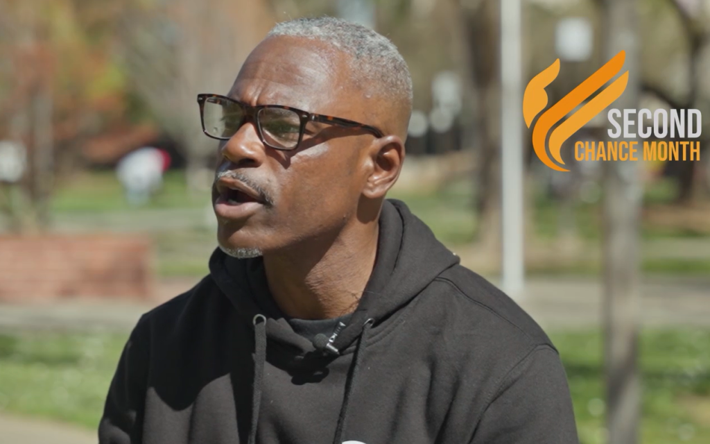 Antón Irvin, formerly incarcerated, found his Second Chance through the Re-Emerging Scholars Program at Sacramento City College.
