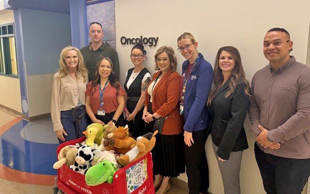 On April 3, SATF donated funds and new stuffed animal toys to Valley Children’s Hospital in Madera.