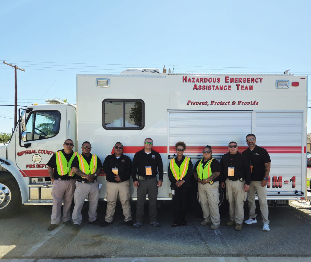 Staff from two prisons train for a mass chemical exposure incident.