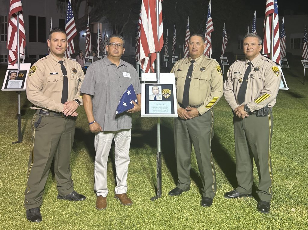Calipatria and Centinela state prison honored fallen officers in Imperial Valley.