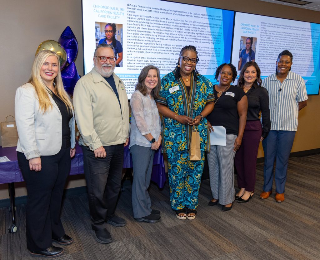 Nursing awards at CCHCS headquarters in Elk Grove.