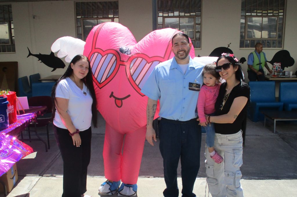 Mother's Day visiting at California Medical Facility in Vacaville, May 10, 2026.
