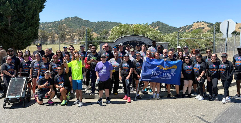 Participants at the 2026 Law Enforcement Torch Run