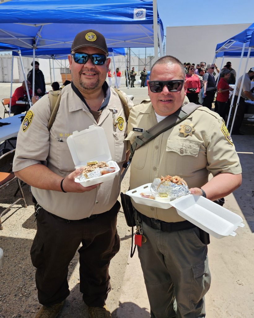Centinela prison staff appreciation May 2026.