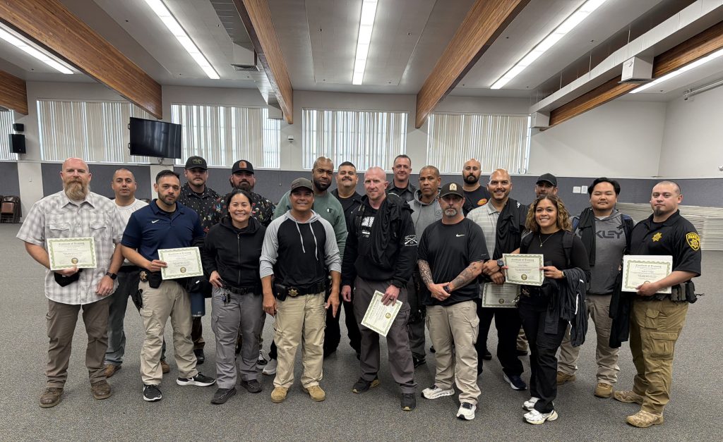 Parole agents group photo.