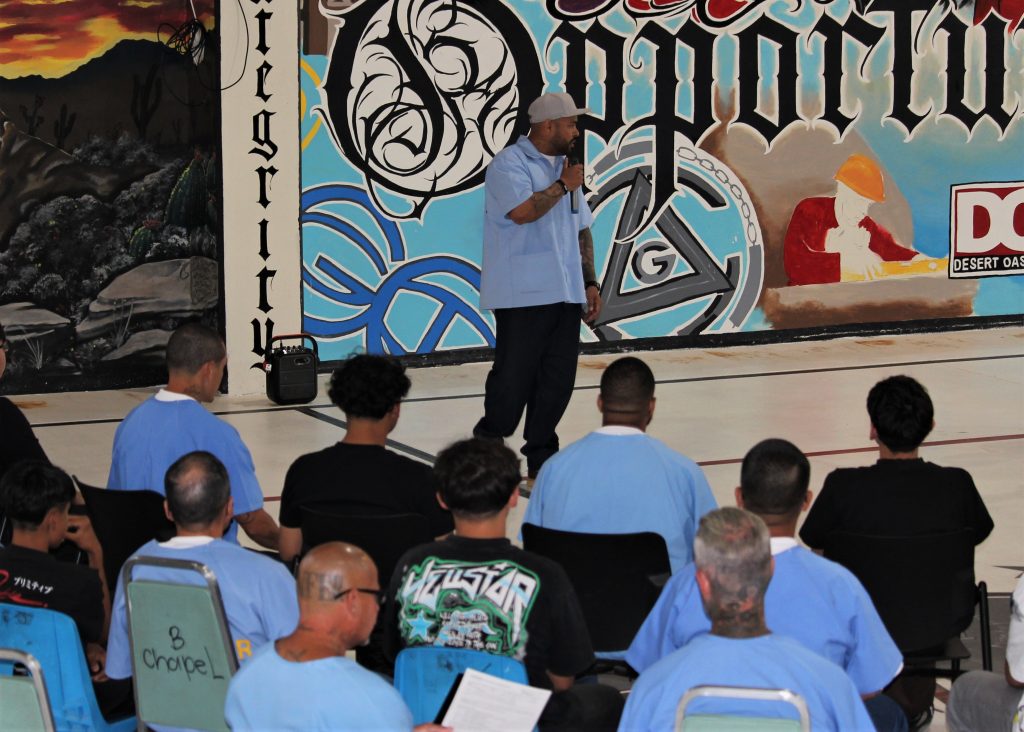 Life’s Too Short presentation for students from Desert Sands Unified School District at ISP