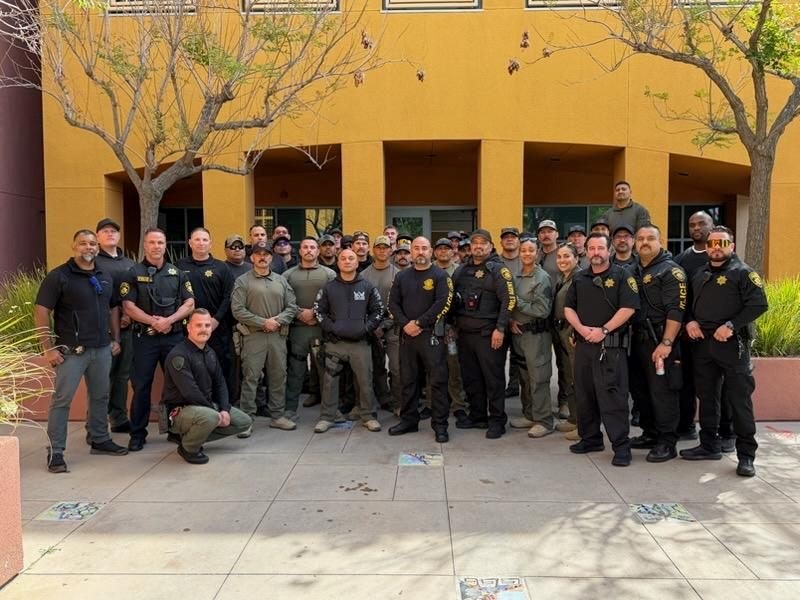 Large group of LAC staff