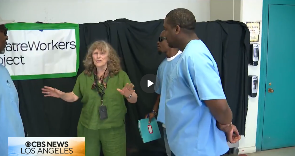 Incarcerated and staff member video still for week in review news story