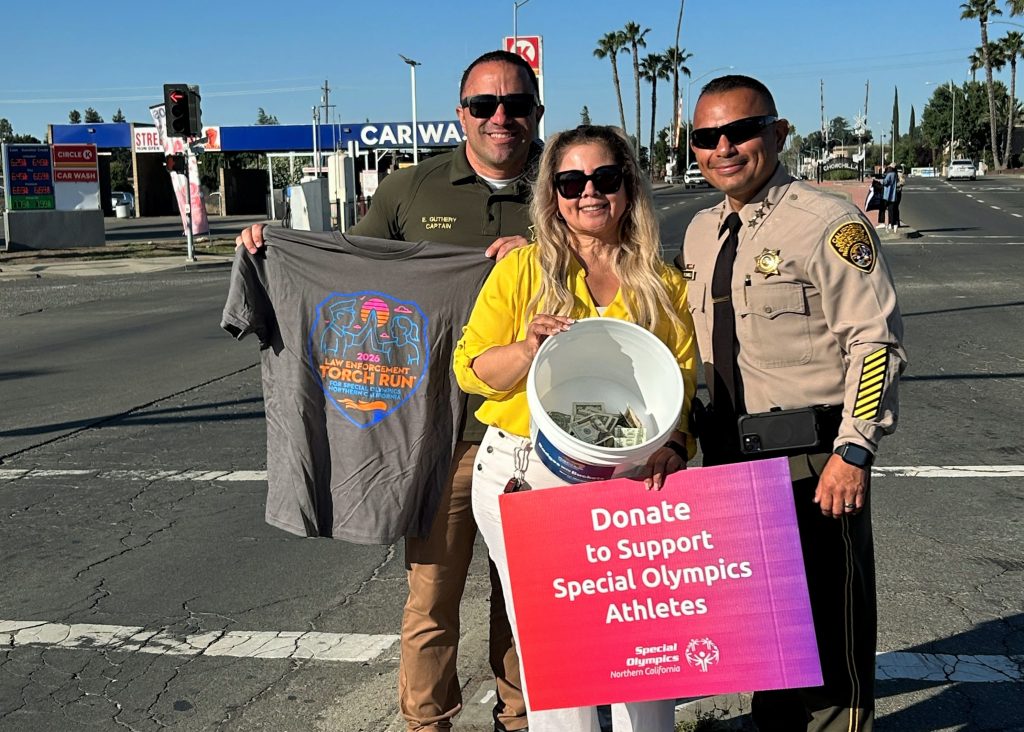 VSP staff participate in Badges with Buckets fundraising event, supporting Special Olympics Northern California