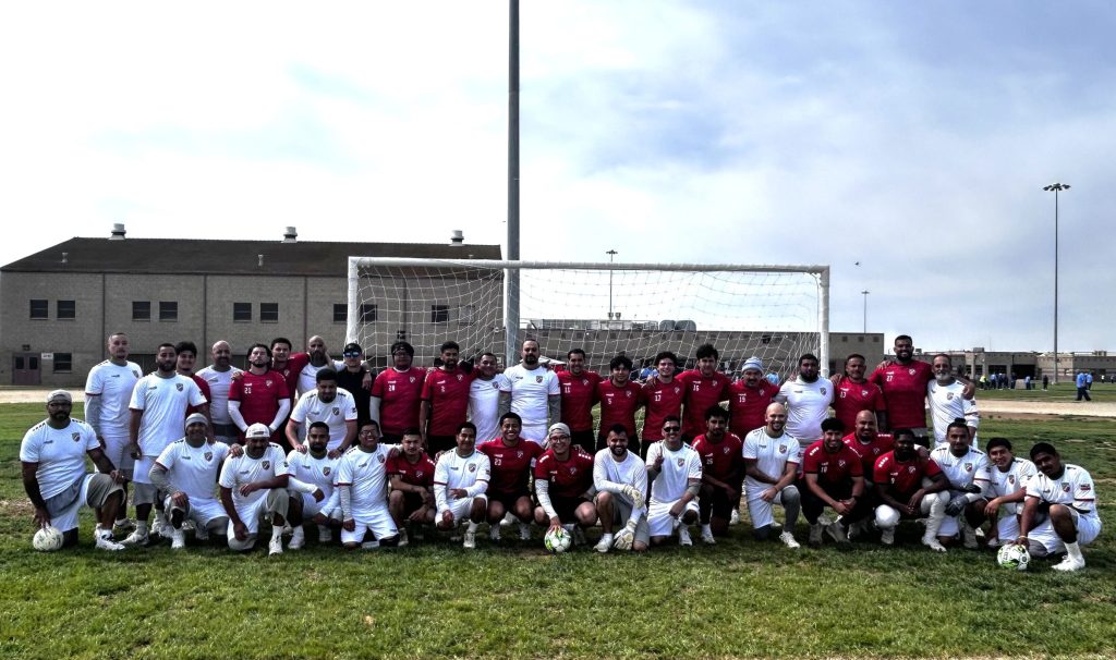 The second Valley State Prison soccer tournament with Fresno Fuego.