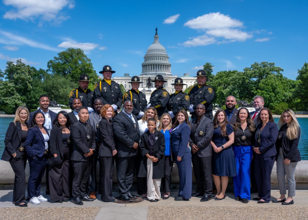 CDCR staff at National Police Week in Washington D.C.