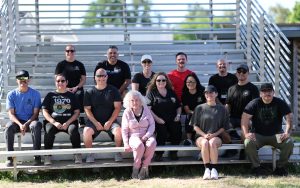 Parole instructors and Basic Correctional Officer Academy staff collaborated to hold a staff wellness and fitness event at the track at the Richard A. McGee Correctional Training Center in Galt.