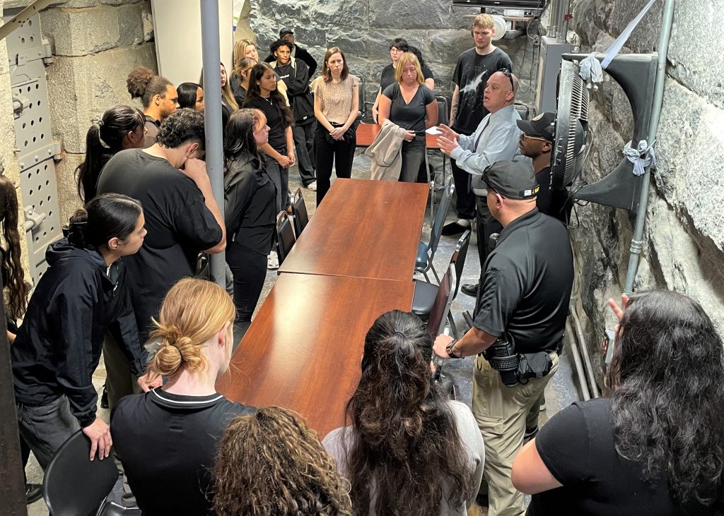 Peace Officer Recruitment Unit’s College Outreach Program group tour