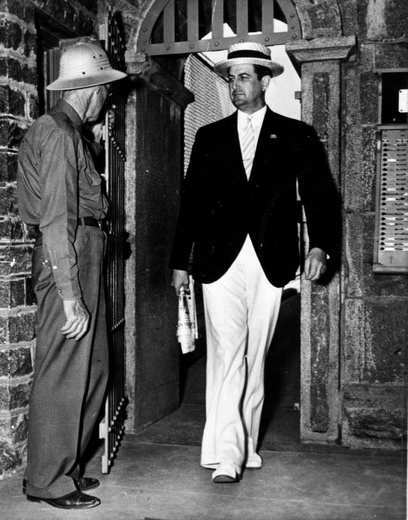 Clarence Larken, Folsom State Prison warden circa 1936.