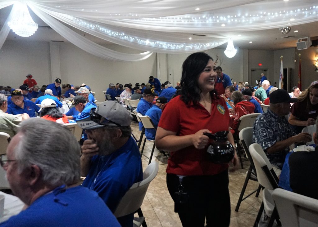 KVSP supports local veterans with breakfast service
