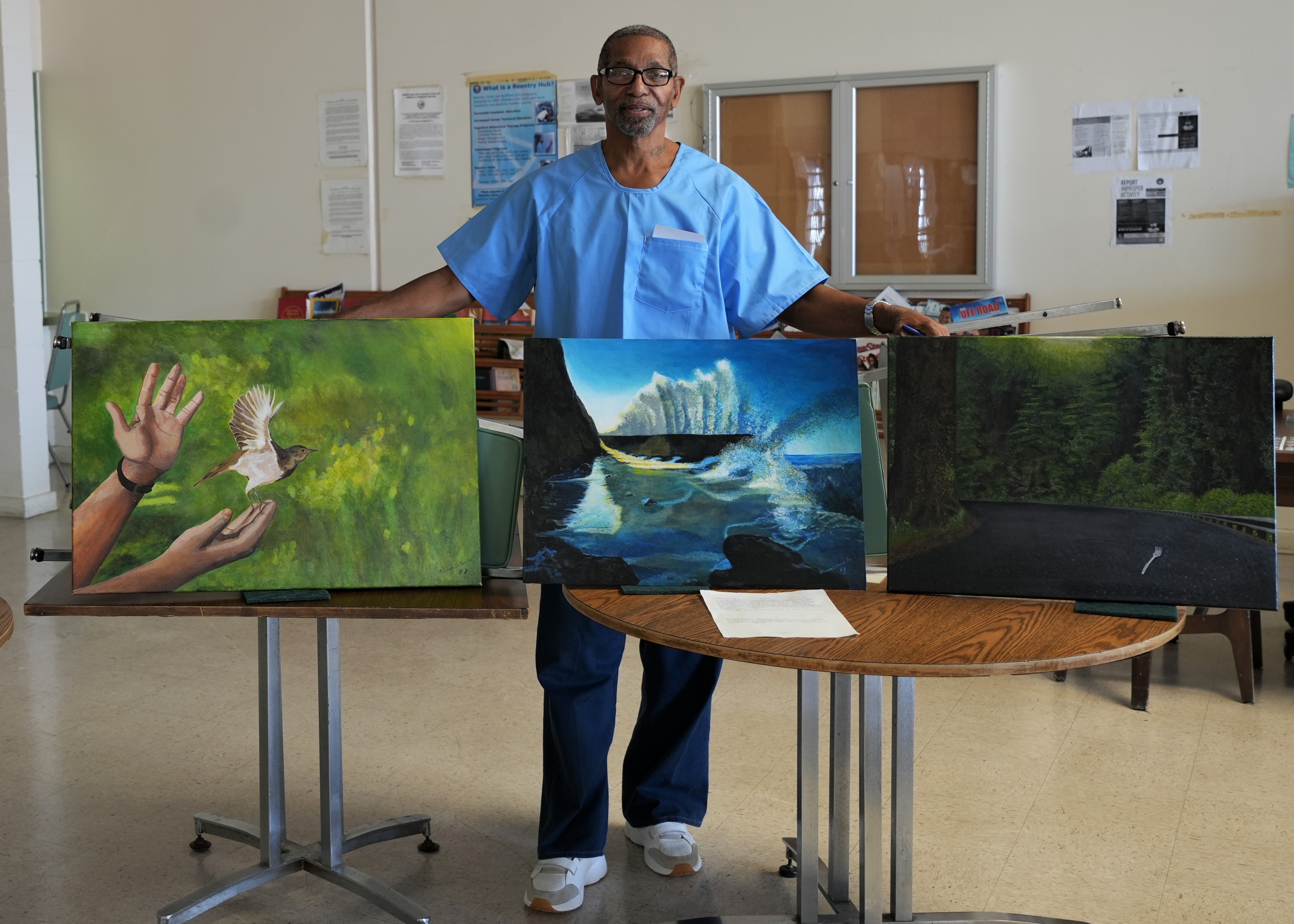 SATF incarcerated artist and artwork