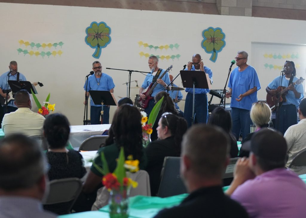 Clover Awards ceremony musicians