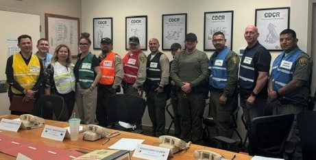 VSP Incident Command Post drill team