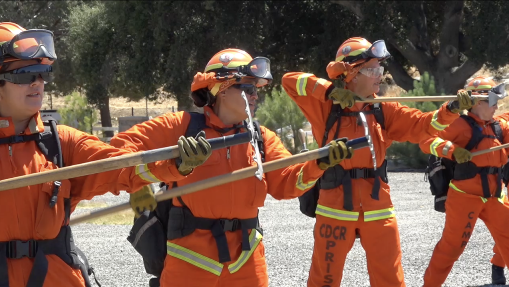 Warner Springs incarcerated women train for wildfire season