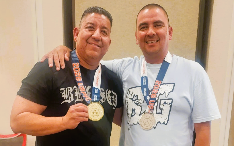 Two CDCR correctional officers won medals at the US National Police and Fire Championship in San Diego, California, June 2026.