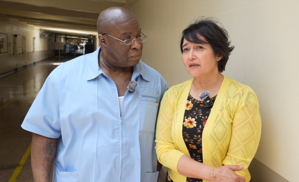Bobby Daniels and his wife Rosa Moreno.