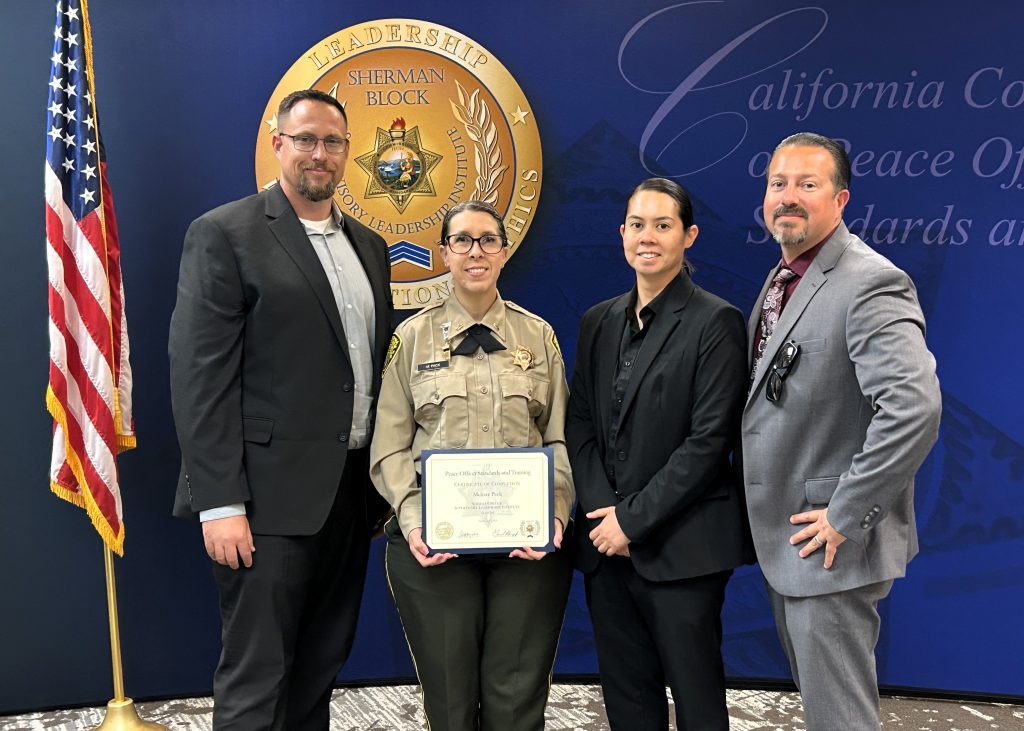 Correctional Lt. Melissa Pack among group at Sherman Block Supervisory Leadership Institute graduation