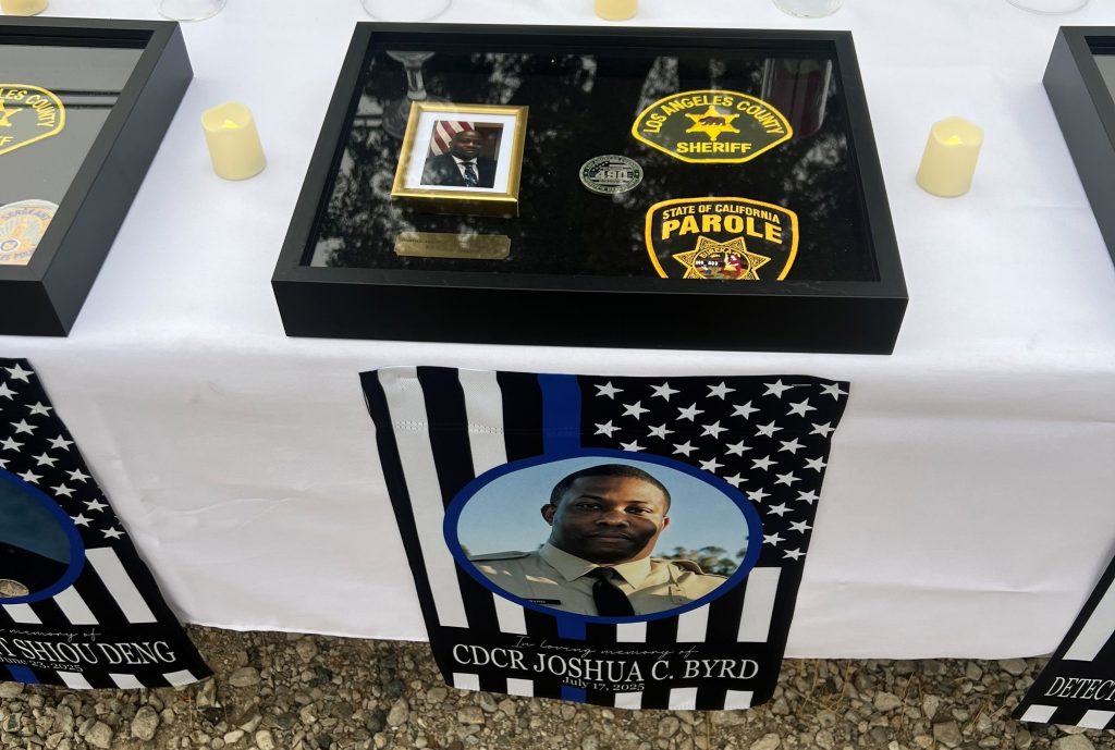 Parole Agent Byrd information at the Colors Run.
