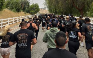 Los Angeles Sheriff's Department Academy Class 490 hosts the annual Colors Run to honor fallen officers, including Parole Agent Joshua Byrd.