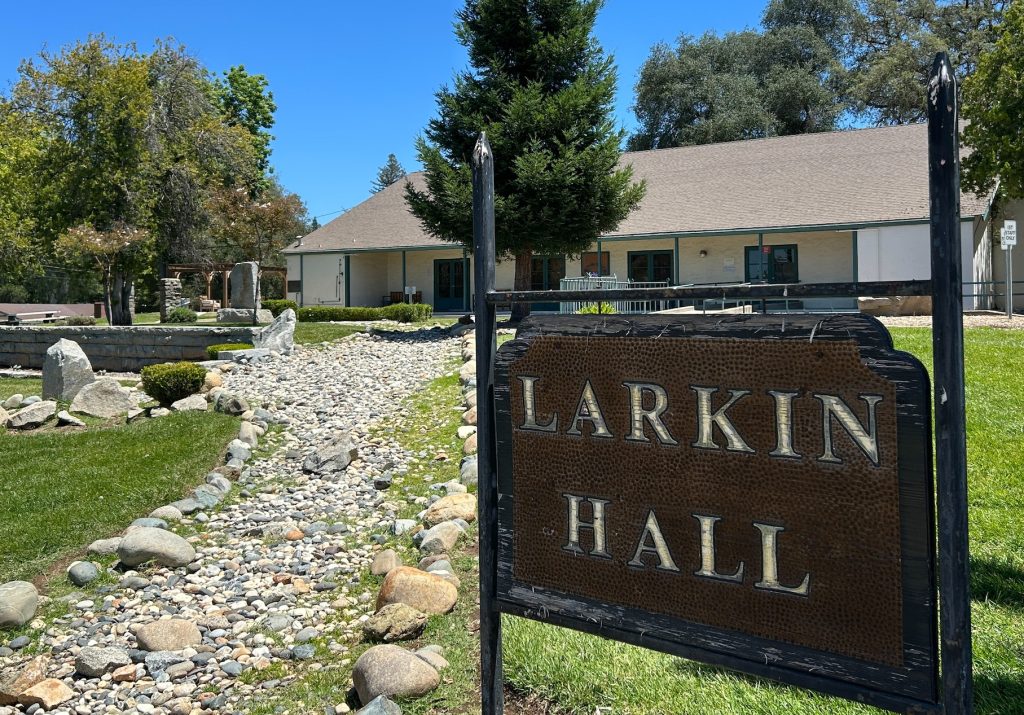 The Larkin Hall building was dedicated to the memory of Warden Clarence Larken in November 1937.