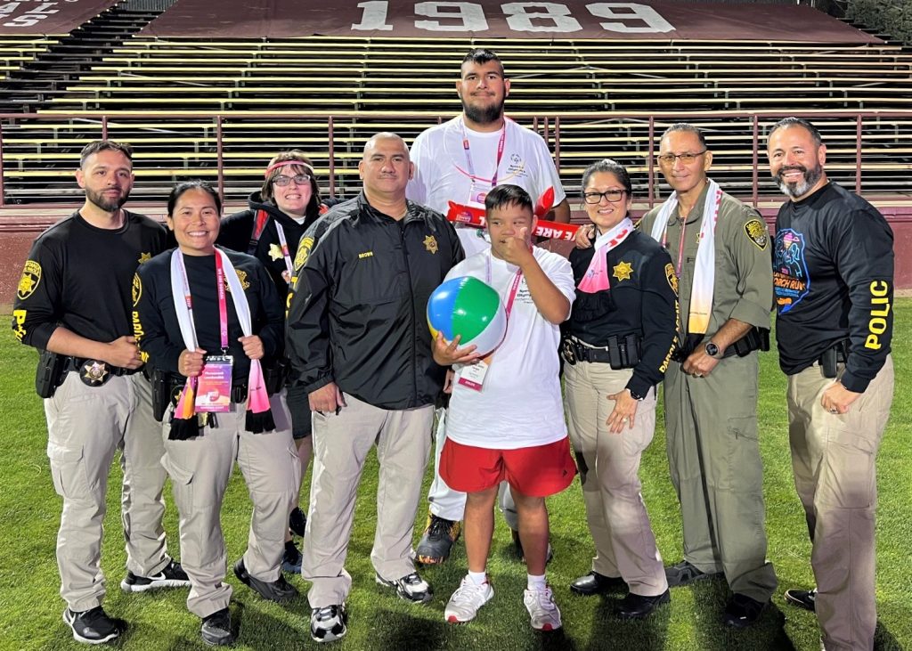 South Bay District staff and participants at Special Olympics Summer Games