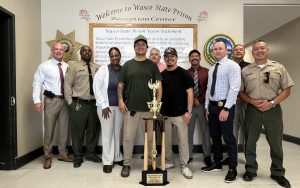 Wasco State Prison-Reception Center welcomed staff who took the win at the first Fallen Fund Softball Tournament held in Vacaville.