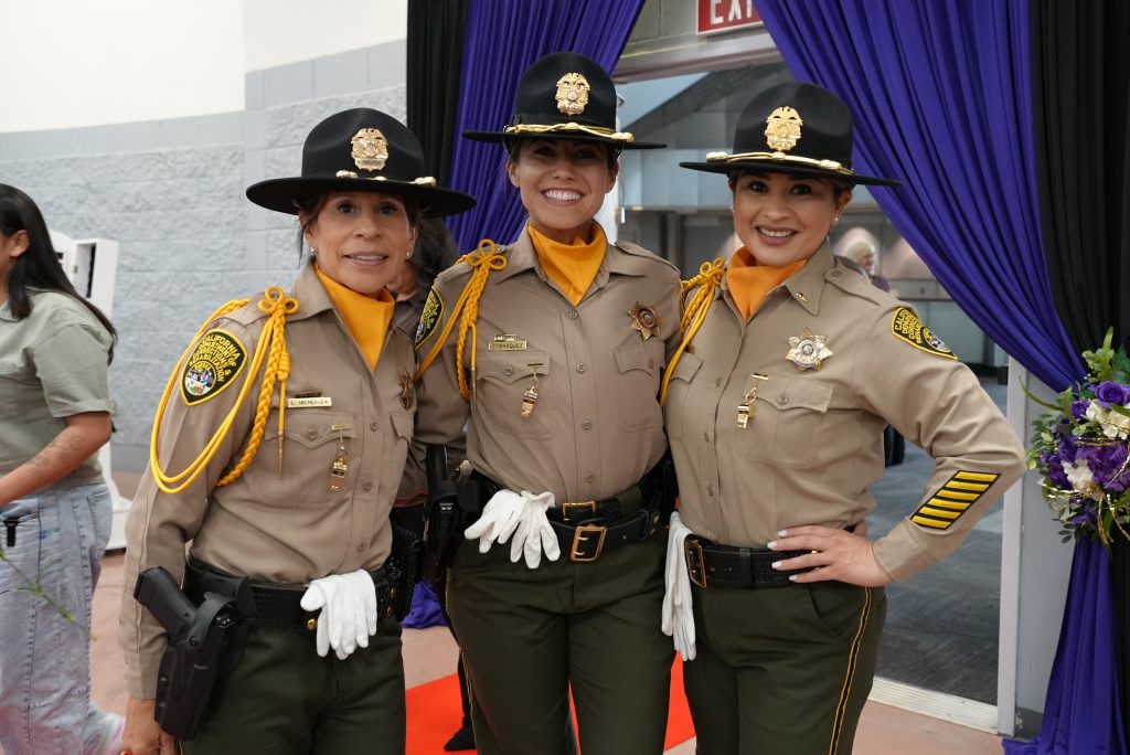 CCWF Honor Guard members at the conference.