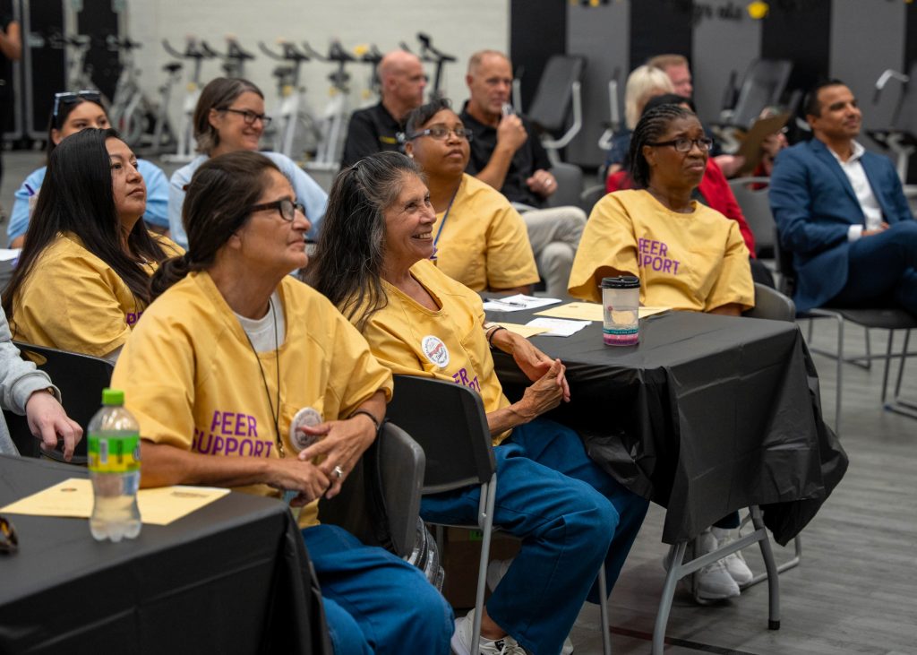 California Institution for Women Peer Support Specialist graduation