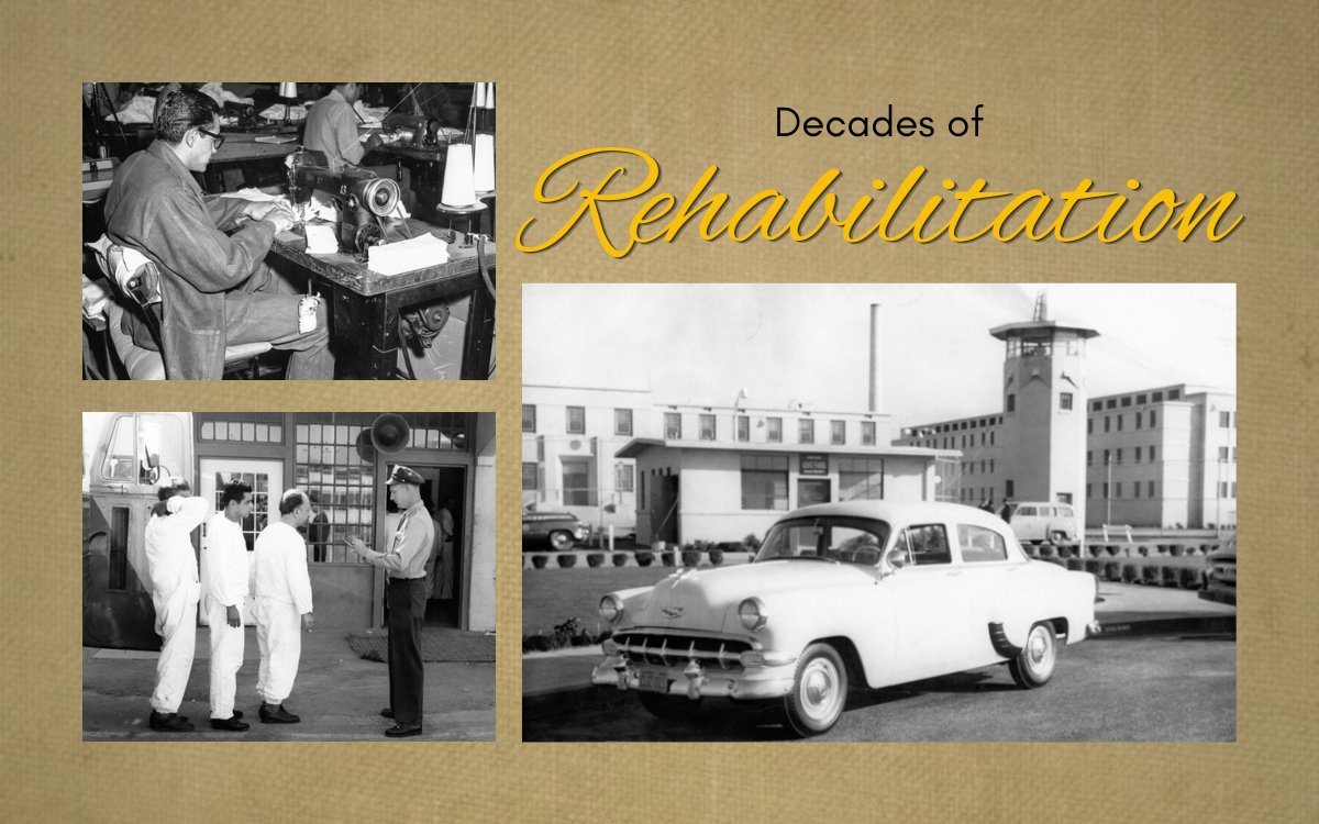 The Correctional Training Facility at Soledad with photos from the 1950s through the 1970s.
